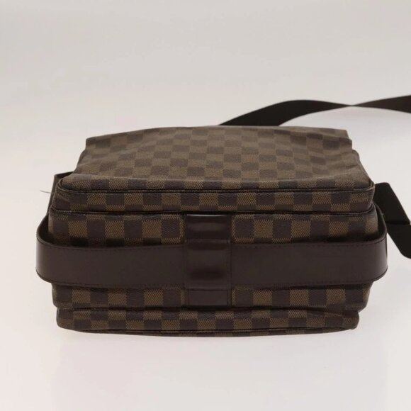 LOUIS VUITTON Damier Ebene Naviglio Shoulder Bag N45255 LV Auth BA4424 - Picture 5 of 16